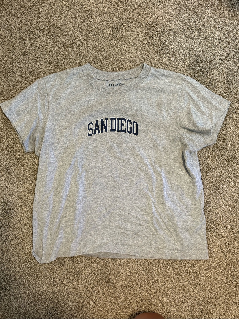 SAN DIEGO Grey Graphic Tee